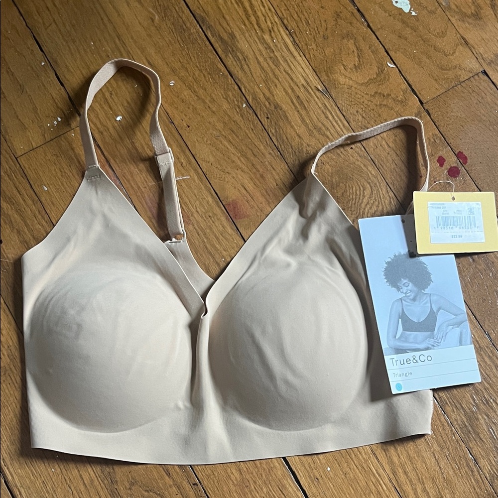 Women's Tan Triangle Bra